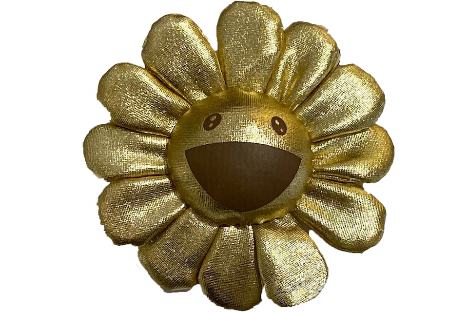 Takashi Murakami ComplexCon Flower Plush Pin Gold - US