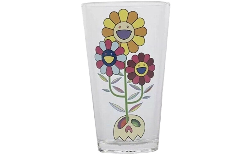 Takashi Murakami X ComplexCon Skull online Cluster Pint Glass