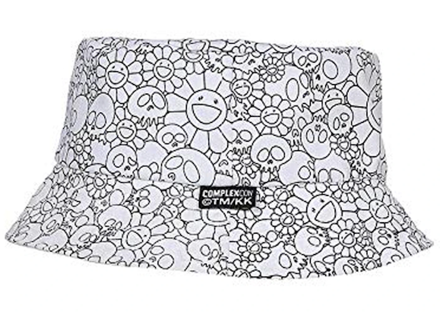 Takashi Murakami ComplexCon Skull & Flower Reversible Bucket Hat