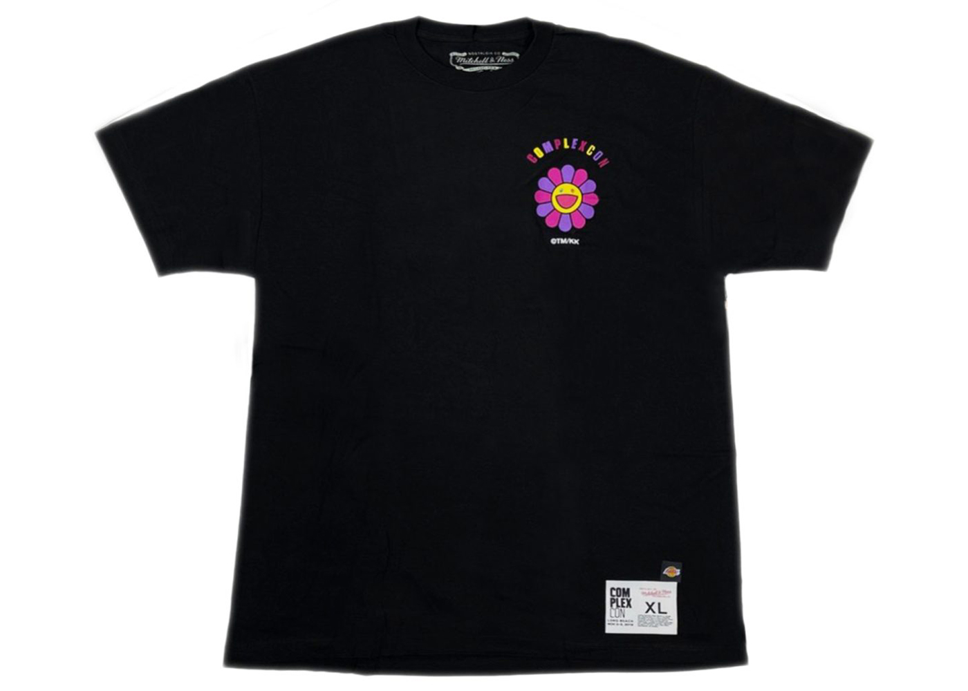 Takashi Murakami ComplexCon x LA Lakers M&N Logo Tee Black Men's