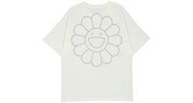 Takashi Murakami DOB & Flower Tee White/Silver