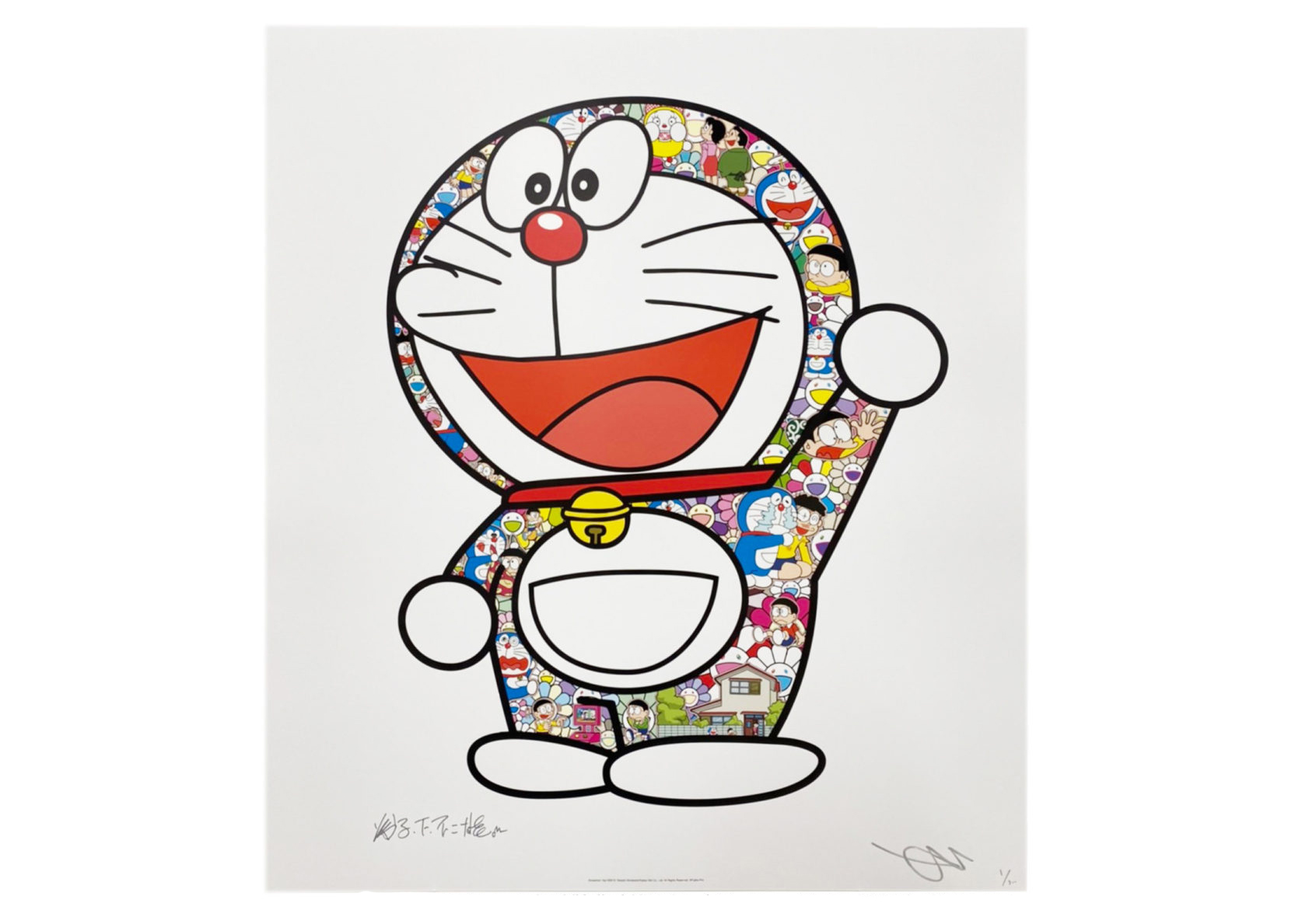 Takashi Murakami Doraemon Wow! Print (Signed