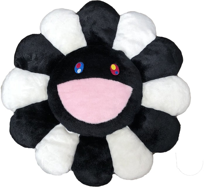 TAKASHI MURAKAMI Flower plush 60CM black