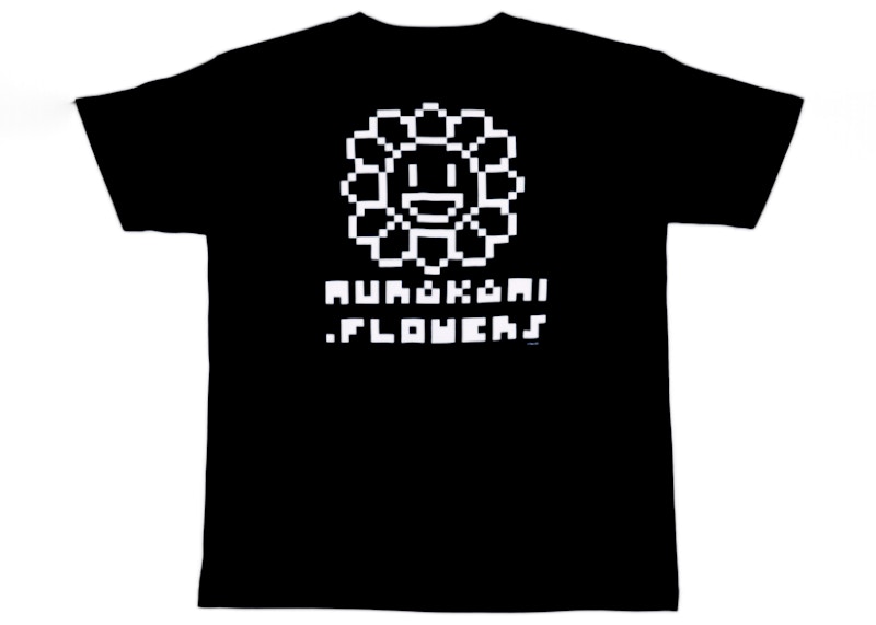 Takashi Murakami Flower Emblem T-shirt Black Men's - SS22 - US