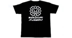 Takashi Murakami Flower Emblem T-shirt Black