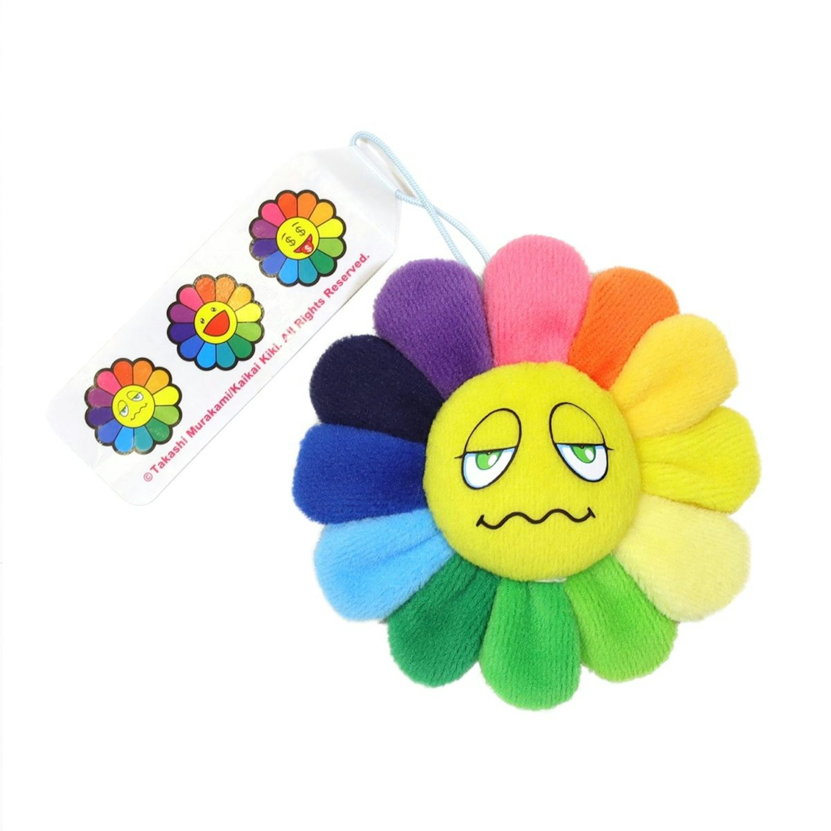 Takashi Murakami Style Flower Keychain/Bag Charm