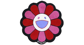 Takashi Murakami Flower Floor Mat Rug Pink