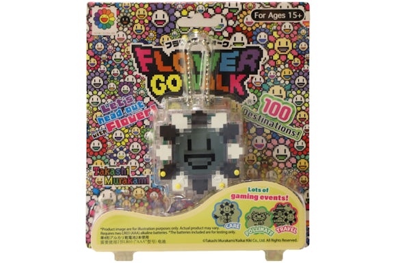 Takashi Murakami Flower Go Walk Game Black/White/Clear