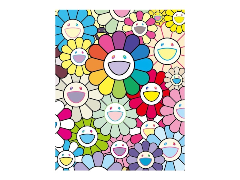 Takashi Murakami Flower Good Forune Multicolor Flowers and