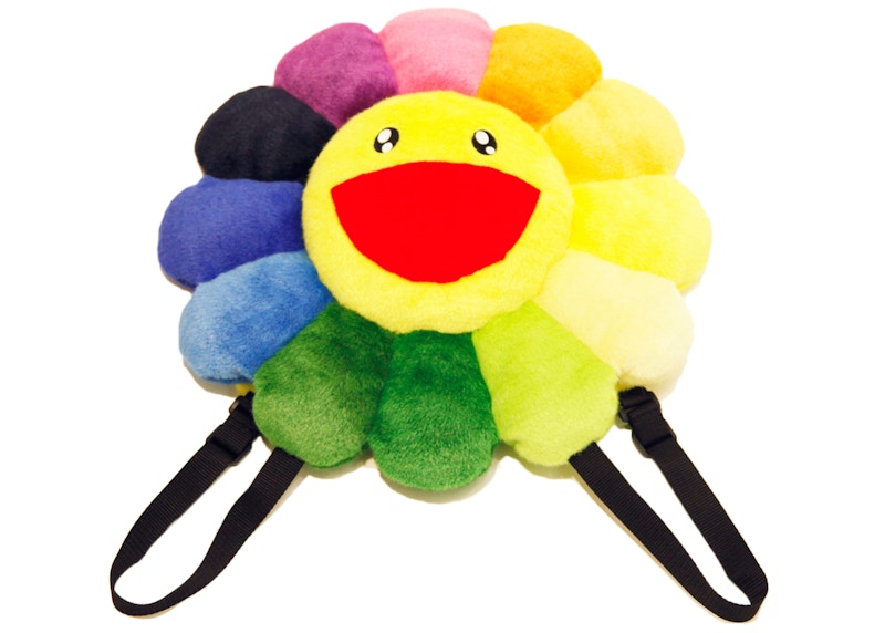 Takashi Murakami Flower Plush Rucksack Backpack Rainbow - US