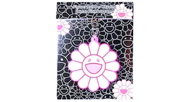 Takashi Murakami Flower Rubber Keyring Clear/Pink/Cream