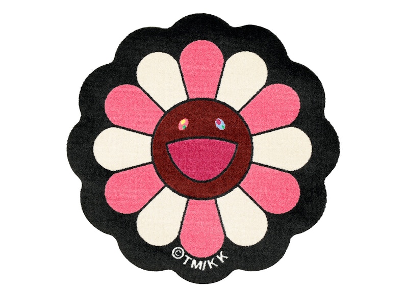 Takashi Murakami Flower Rug Pink/White - US