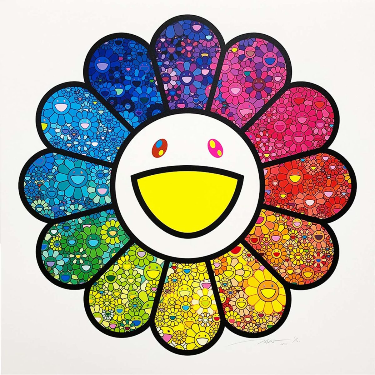 Takashi Murakami Flowers Are Sparkle! Print (Signed, Edition of 