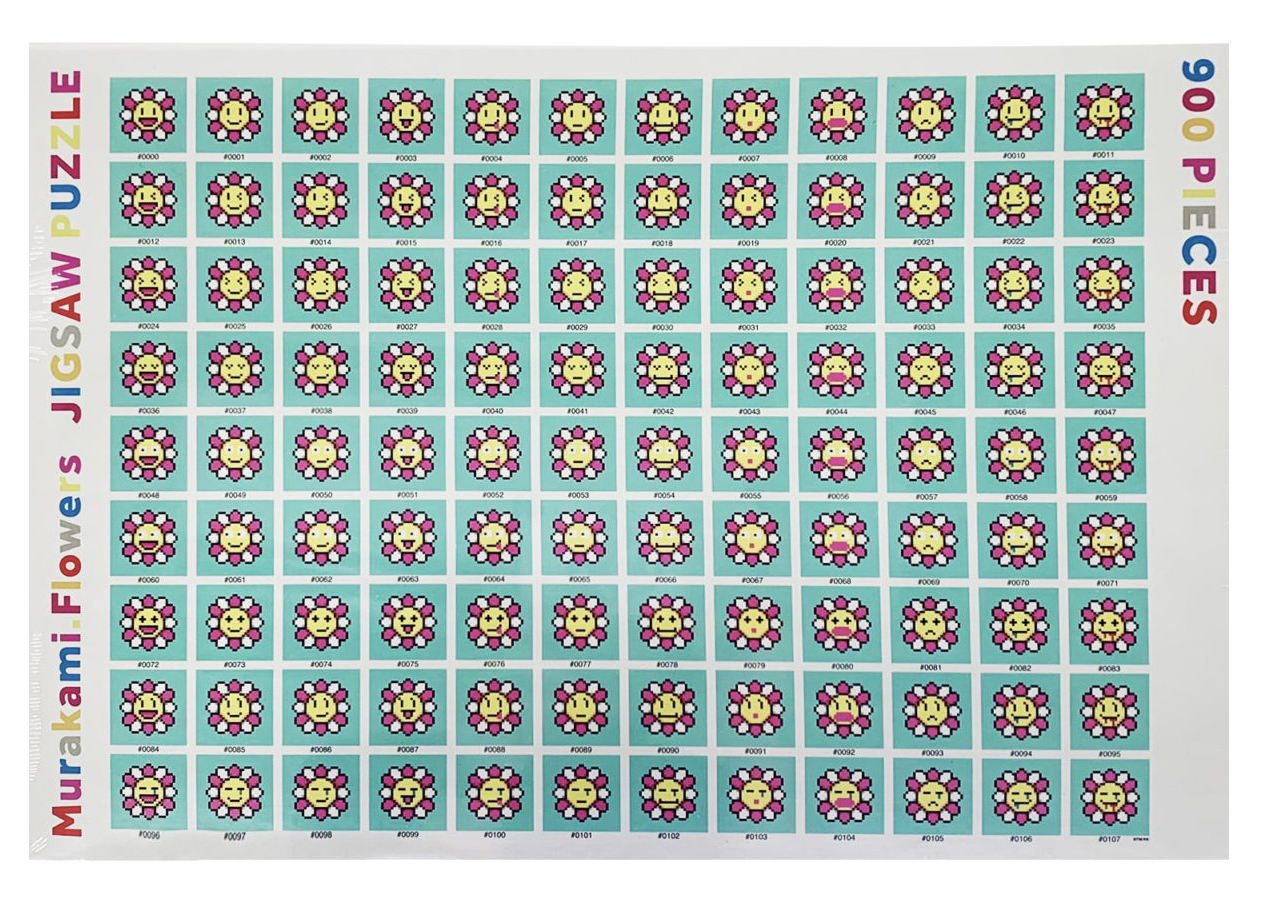 Takashi Murakami Flower Jigsaw Puzzle