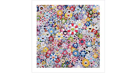 Takashi Murakami Flowers with Smily Faces Print (Signed, Edition of 100)