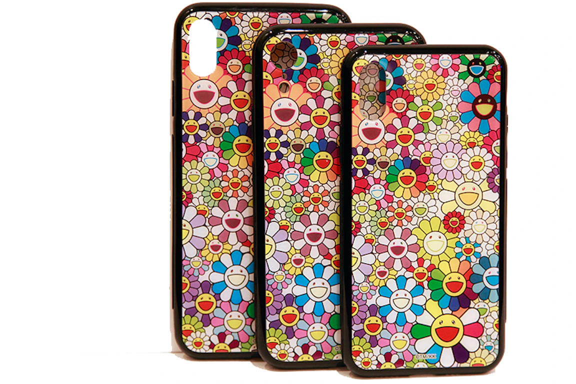 Takashi Murakami KaiKai Kiki Hard Flower XR iPhone Case Multi