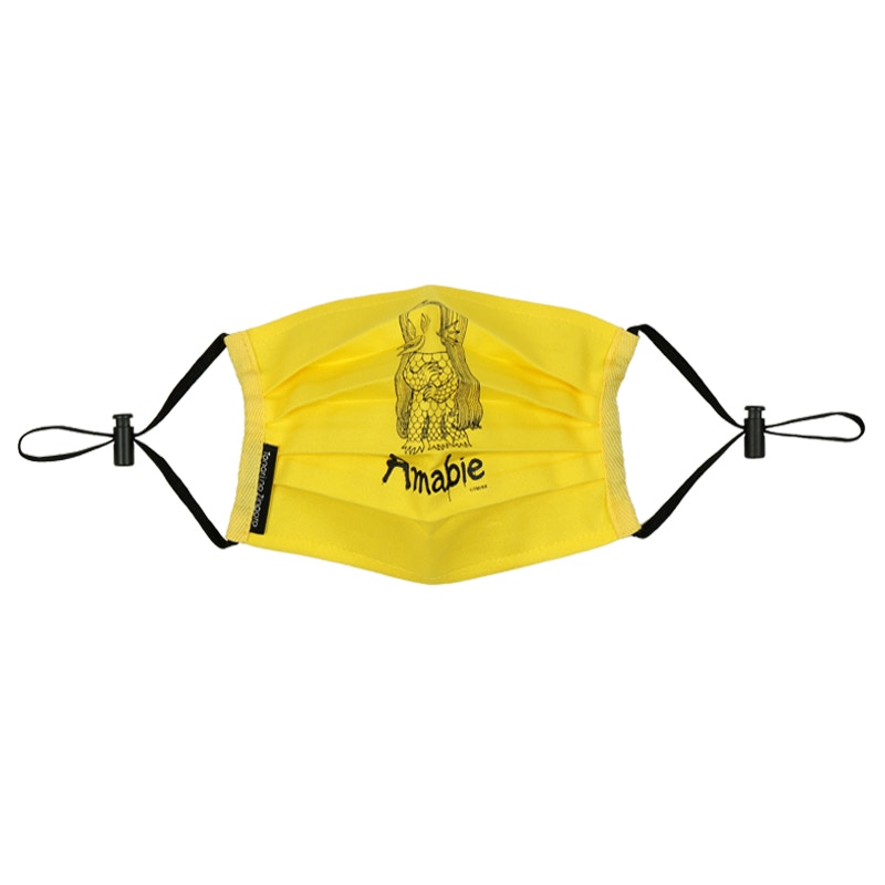 Takashi Murakami Kaikai Kiki Amabie Face Mask Yellow - SS20 - US