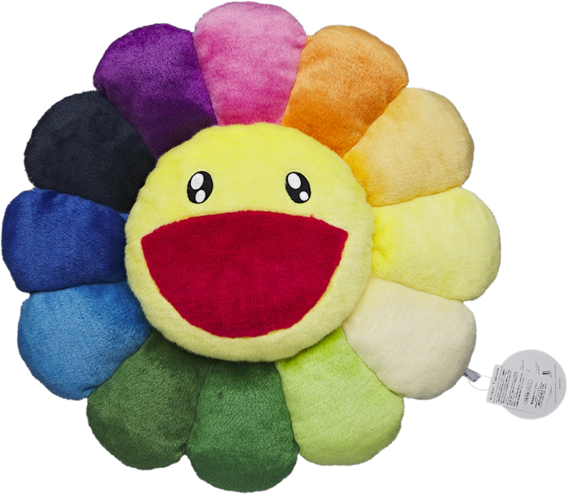 Takashi Murakami - Flower cushion (rainbow) - Plush