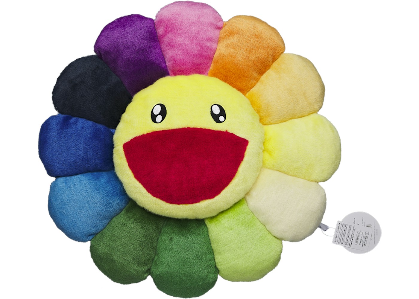 Takashi Murakami Flower Plush 60 Cm Rainbow Yellow Ss19 Takashi Murakami Flower Plush 60 Cm Rainbow Yellow Ss19