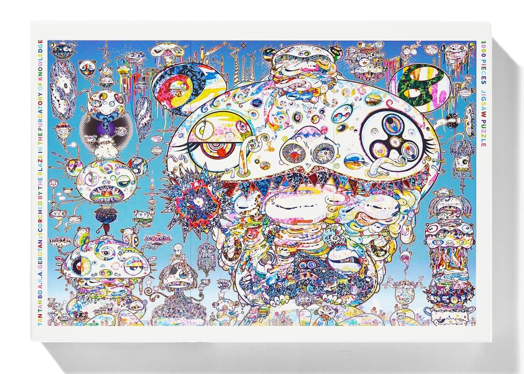 Takashi Murakami Kaikai & Kiki Jigsaw Puzzle (1,000 Pieces) Blue