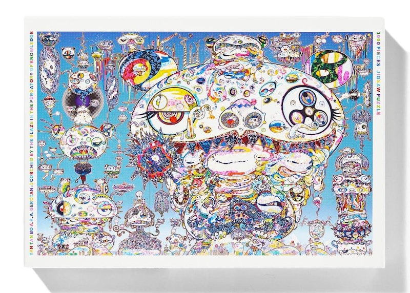 Takashi Murakami Skulls & Flowers Castle Wall In The Sky (875 