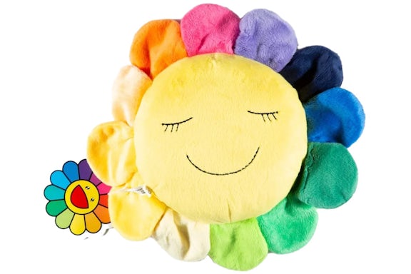 Takashi Murakami Kutakuta Blume Plüsch Mini Regenbogen