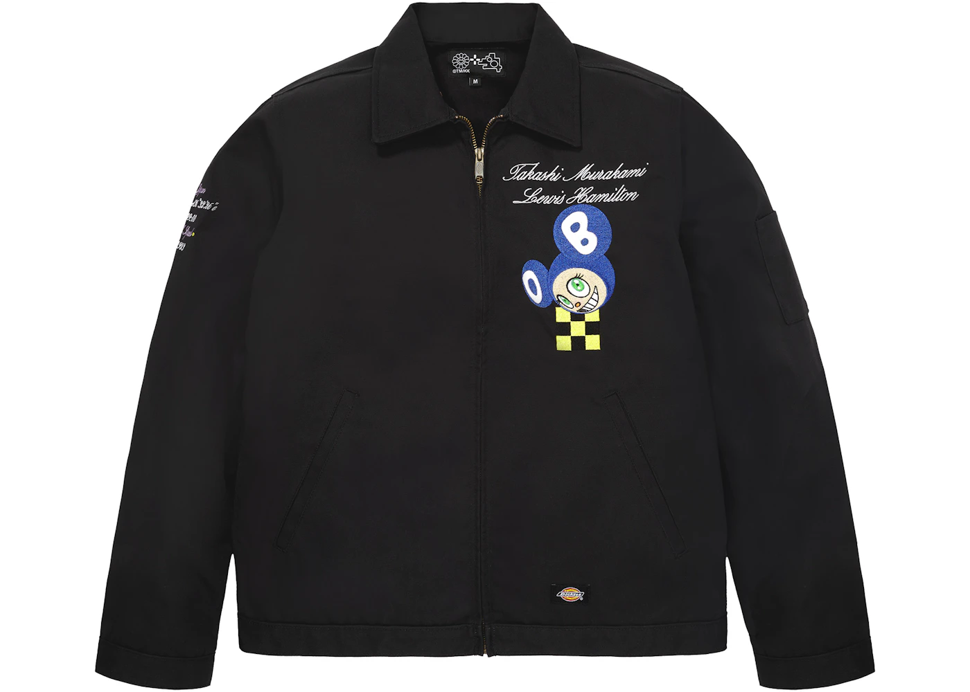 Takashi Murakami Lewis Hamilton Team Jacket Black Men's FW22 US