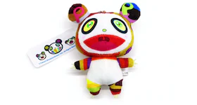 Takashi Murakami Mini Panda Cub Plush Keychain Multi