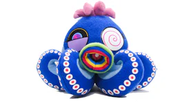 Takashi Murakami Octopus Mini Plush Blue