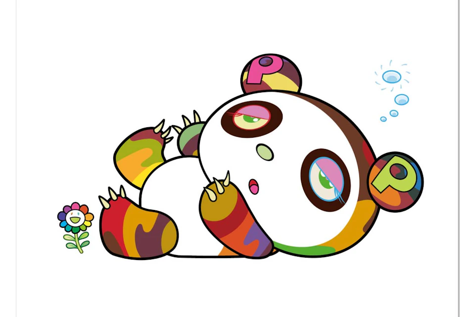 Takashi Murakami Panda Chan Sleepy Sleepy Print Signed Edition Of 100