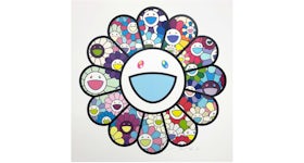 Takashi Murakami Pastel colored flowers Print (SIgned, Edition of 100)