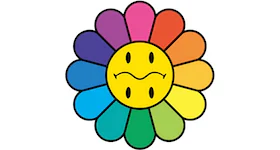 Takashi Murakami Rainbow Smiley Print (Signed, Edition of 100)