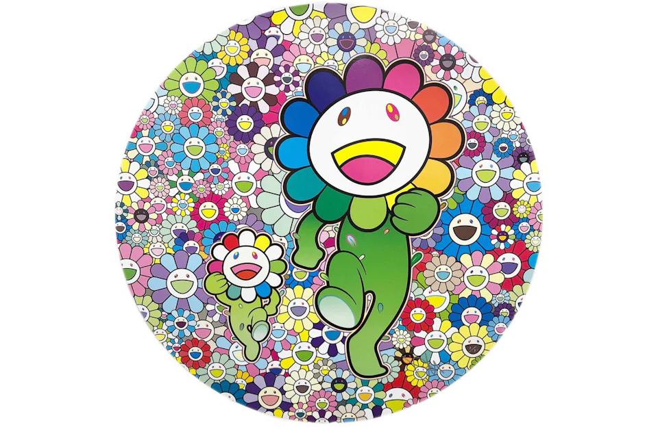 Takashi Murakami Rum Pum Pum in a Field of Flowers! Print (Signed, Edition of 300) Multi