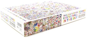 Takashi Murakami Skulls & Flowers Castle Wall In The Sky (875 Pieces) Jigsaw Puzzle Multi