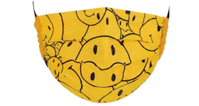Takashi Murakami Tonari no Smiley-kun Face Mask Bright Yellow/Black
