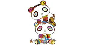 Takashi Murakami Two Panda Cubs In a Totem Pole Print (Signed, Edition of 100)