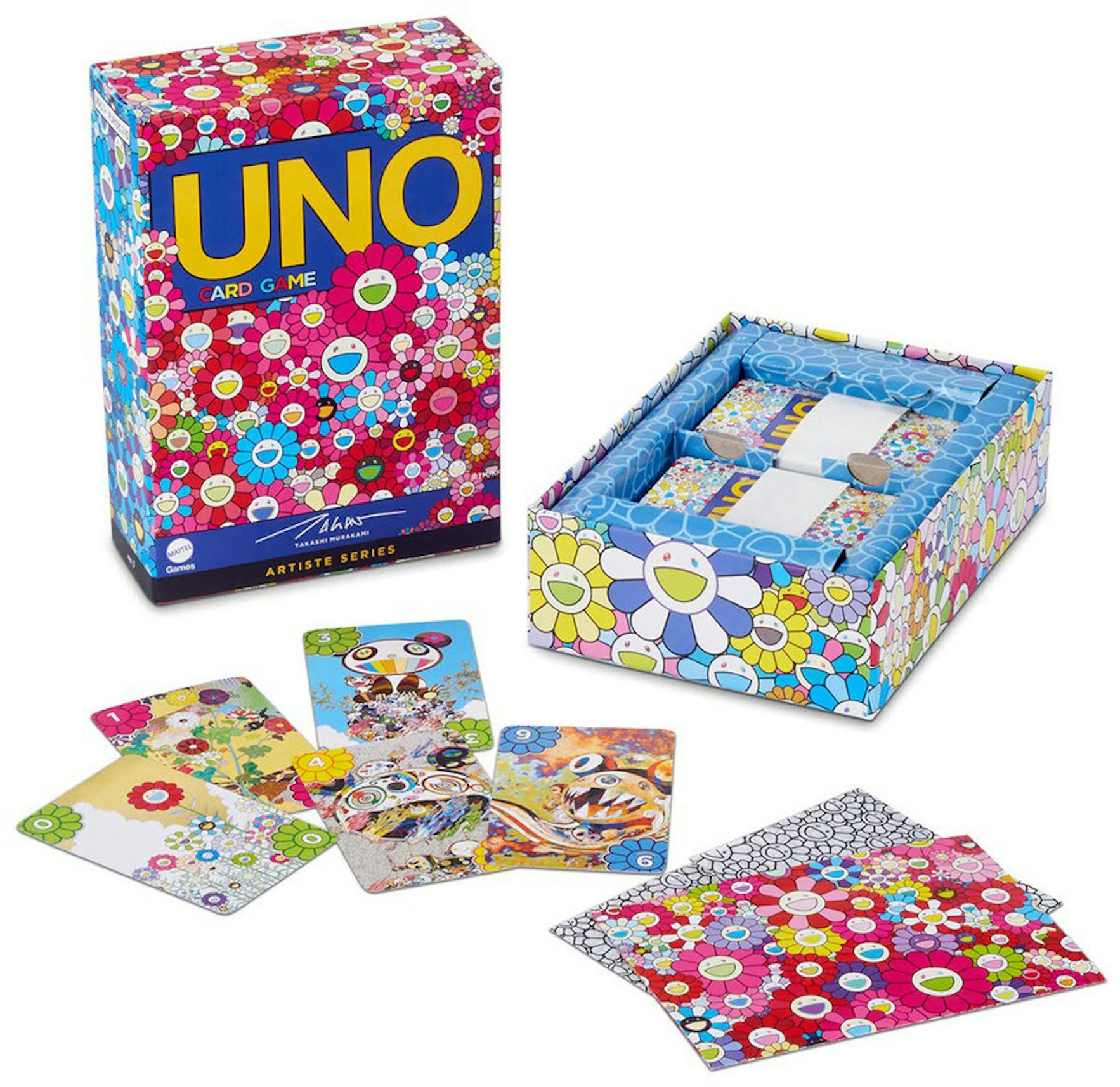 Takashi Murakami creates limited-edition UNO deck for Mattel