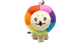 Takashi Murakami Yume Lion Mini Keychain Rainbow