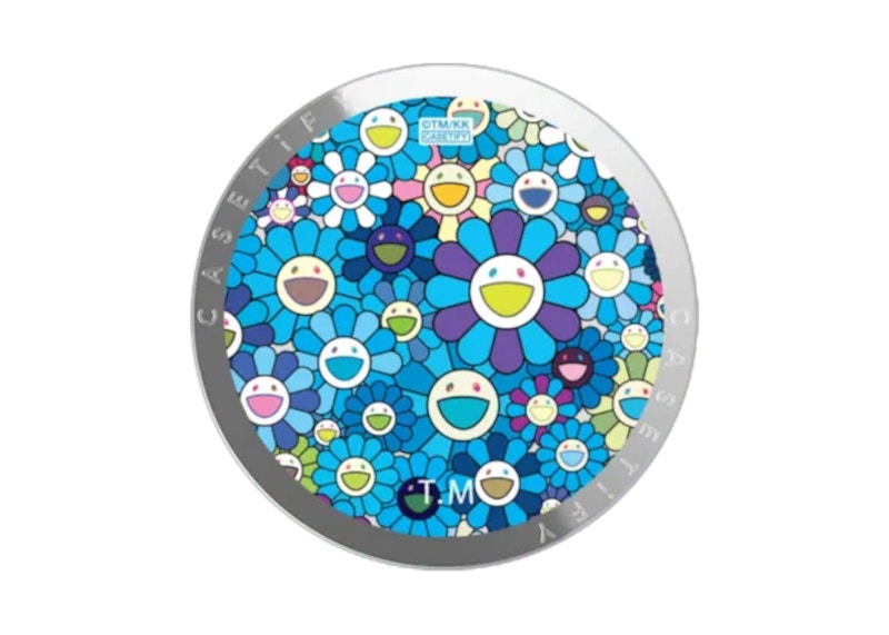 Takashi Murakami x CASETiFY: Flowers Bloom (Blue) Snappy Grip