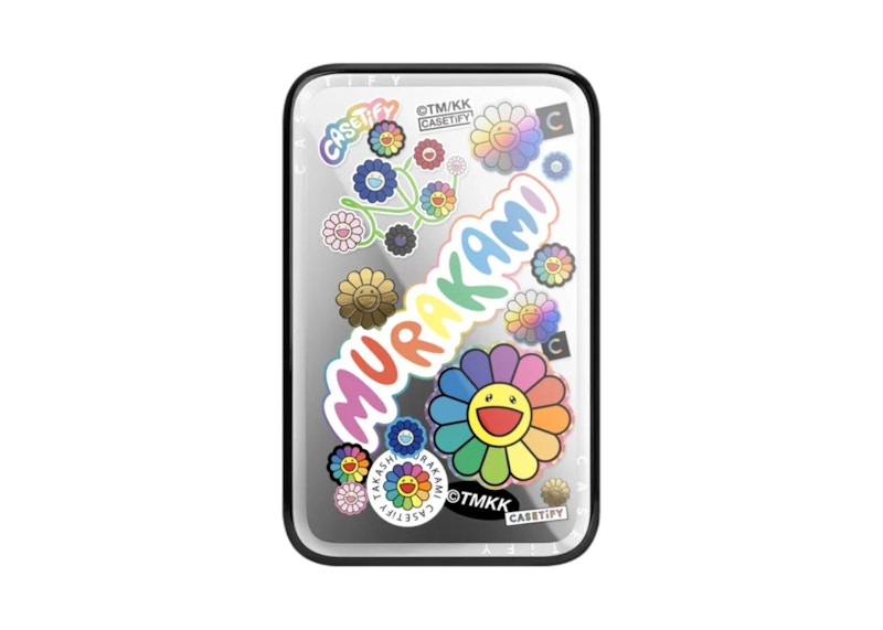 Takashi Murakami × CASETiFY POWERBANK Takashi Murakami x CASETiFY: Flowers Bloom Smile (Red) Powerthru