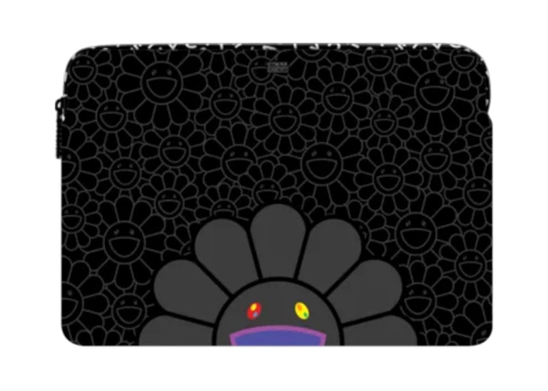 Takashi Murakami x CASETiFY: Flowers Bloom Smile (Black) Laptop