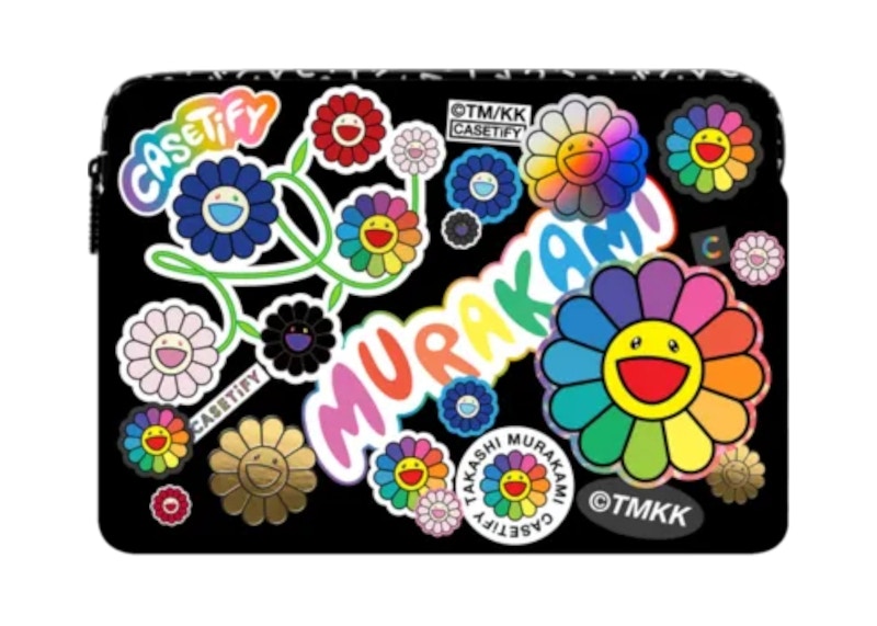 Takashi Murakami x CASETiFY: Flowers Sticker Mania Laptop Sleeve