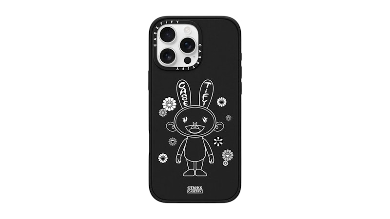 Apple - FMurakami⭐︎ Takashi Murakami x CASETiFY Kaikai And Flowers (Mono) iPhone
