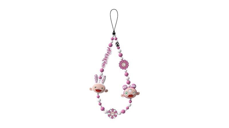 Pre-owned Takashi Murakami X Casetify Kaikai And Kiki Phone Charm In Multi