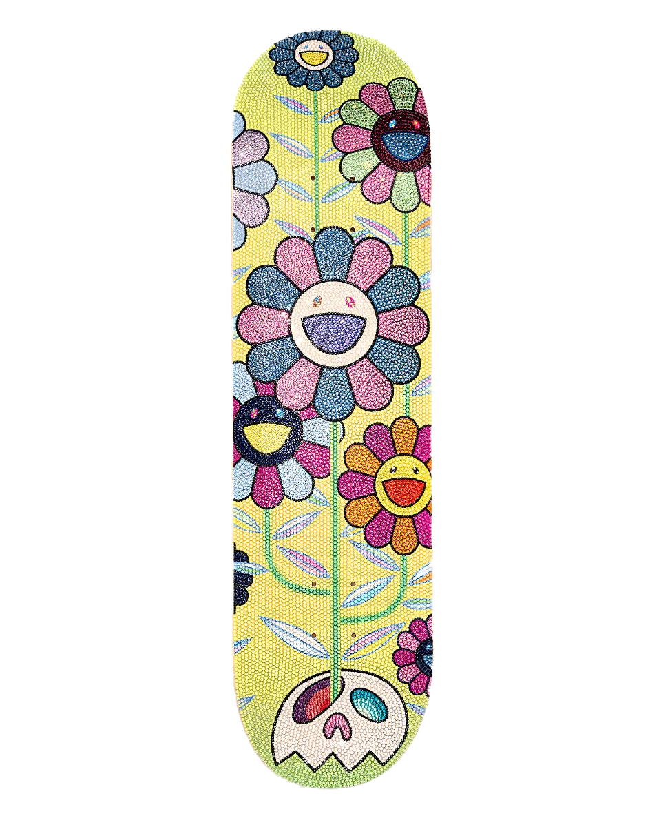 Takashi Murakami x ComplexCon x Swarvoski Skateboard Deck - US