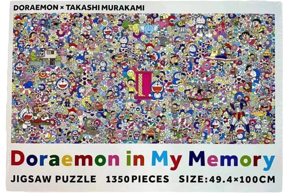 Takashi Murakami x Doraemon in My Memory Jigsaw Puzzle (1,350 Pieces)