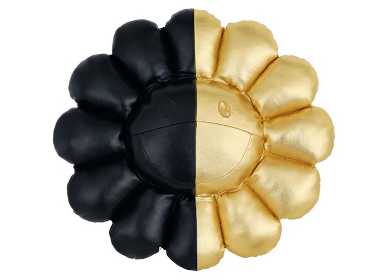 Takashi Murakami x HIKARU Collaboration Flower Plush 30CM Black