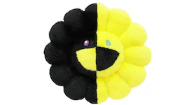 Takashi Murakami x HIKARU Collaboration Flower Plush 30CM Black/Yellow