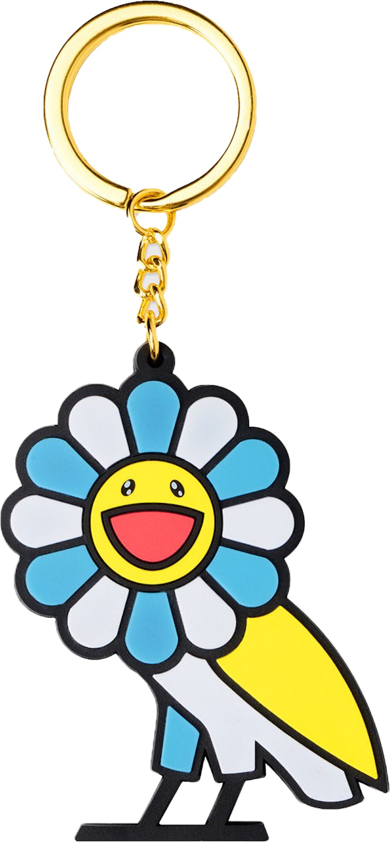 Takashi Murakami Style Rhinestone Flower Keychain/Bag Charm