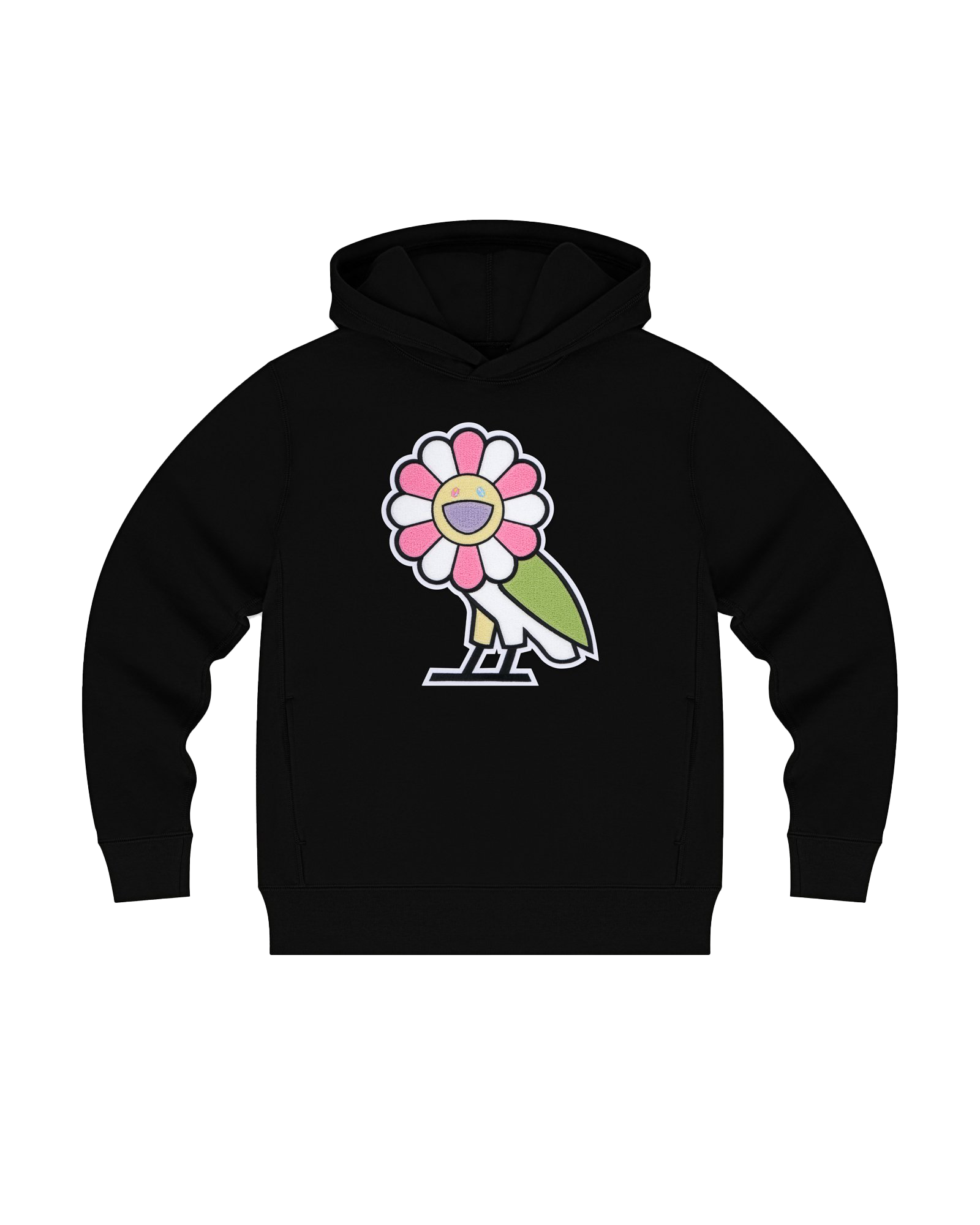村上隆 x ovo surplus flower owl hoodie XS | labiela.com